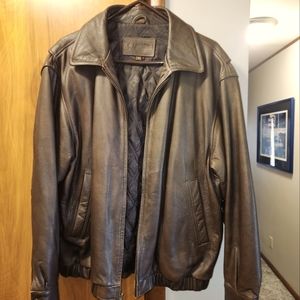 Men's leather jacket
